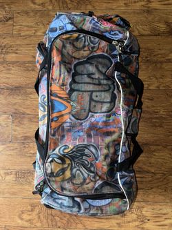 Athalon Street Graffiti Rolling Luggage Bag