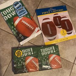 Football Party Supplies 