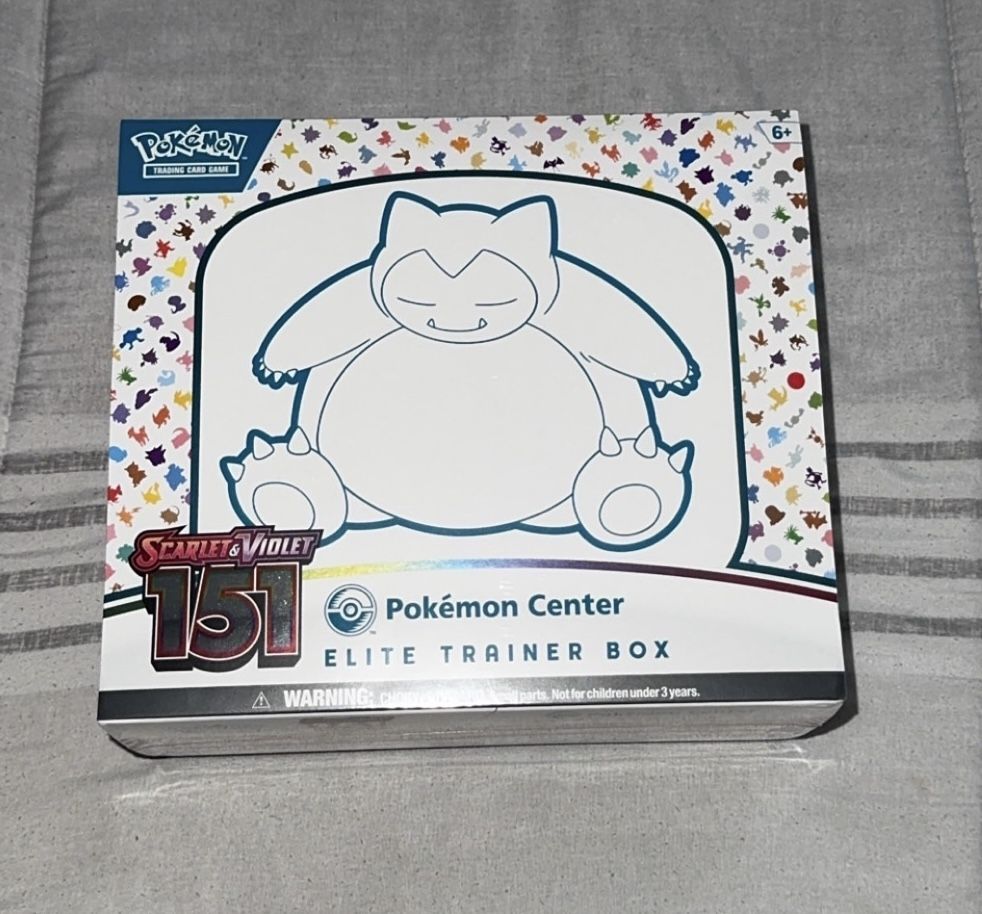 Pokemon 151 ETB POKEMON CENTER