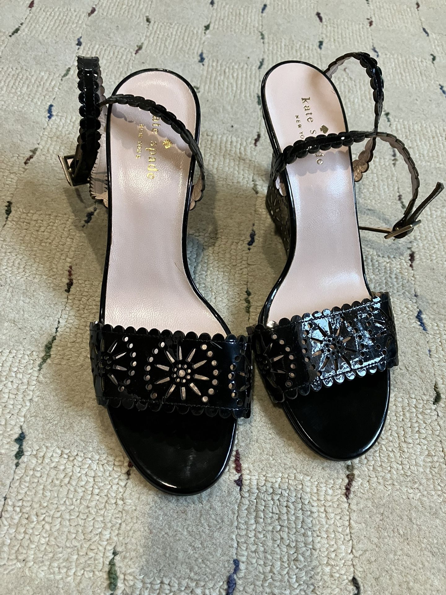 Kate Spade Wedge Sandals Size 7.5