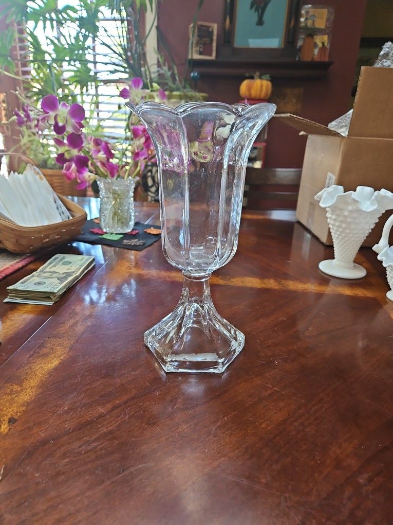 Glass Candle Holder 