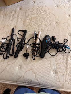 Hair Styling Tools Bundle – Curling Irons & Blow Dryer