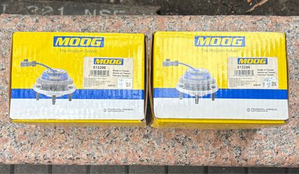 (MOOG 513296 – 2 Available)  Brand New MOOG 513296 Wheel Hub Assembly OEM Replacement Part – Sealed Box
