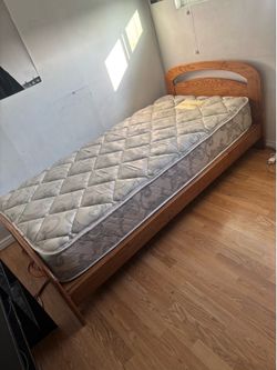 Mattress and bed frame