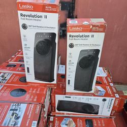 GET READY FOR THIS WINTER LASKO HEATERS CERAMIC TOWER ECONOMIC ENERGY SAVER INCLUDING REMOTE CONTROL FOR FULL SIZE ROOM IF SOMEBODY INTERESTED PLEASE 