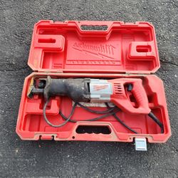 Milwaukee 12 Amp Sawzall/Reciprocating Saw