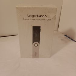 Ledger Nano S Cryptocurrency Hardware Wallet 