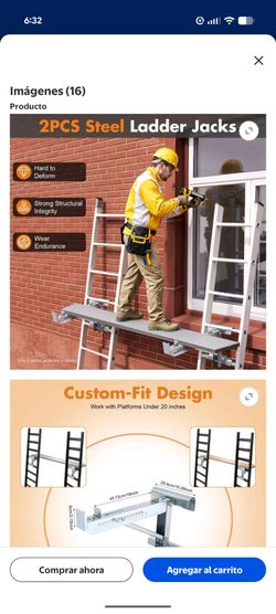 Werner Ladder Jacks Model  No. 10-14-01