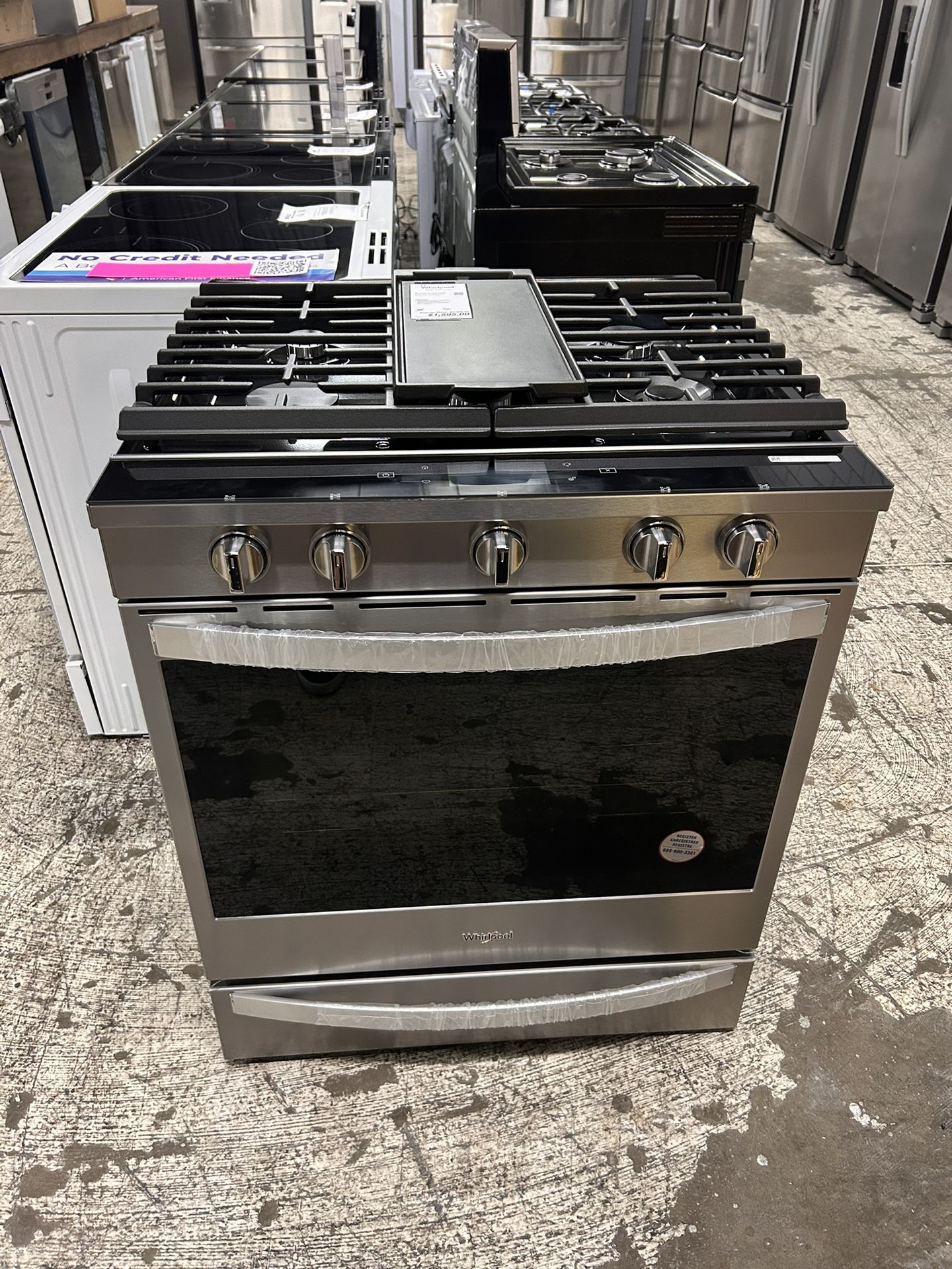 Whirlpool Gas Range With Air Fry