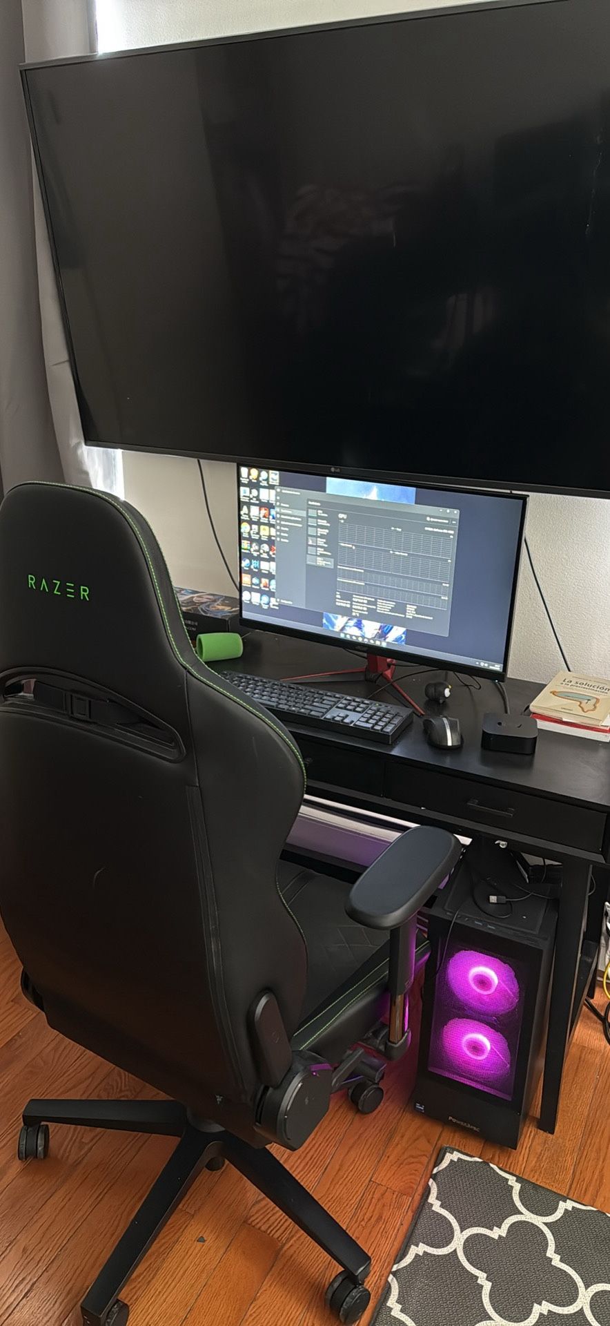 Setup Gaming profesional Streaming Podcast