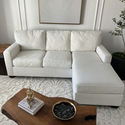 Pottery barn White sectional for Sale