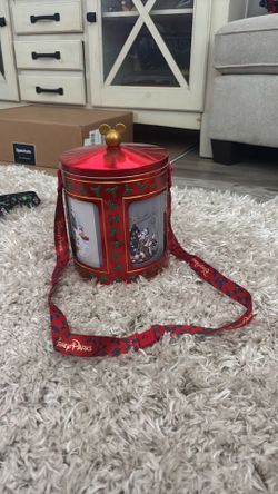 WDW Disney Christmas Music Box Popcorn Bucket