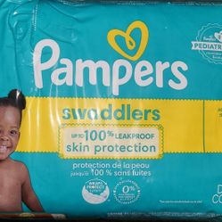 Two New Packs Of Diapers Size 5