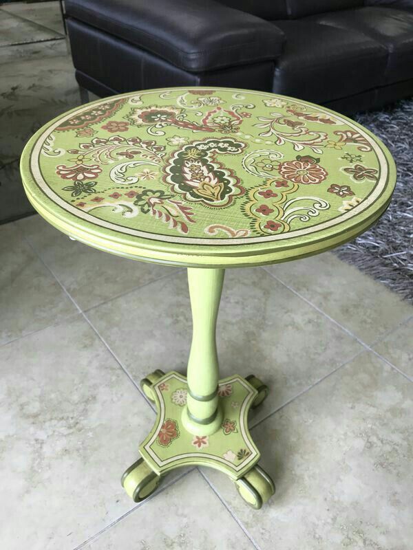 Lime Green Decorative Accent Table Plant Stand End For Lime Green Decorative Accent Table Plant Stand End For In Oakland Park Fl Offerup