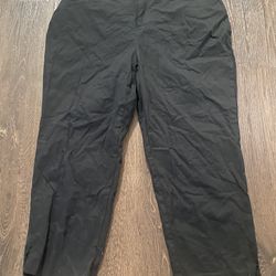 Womans Black Dress Pants Size 18 By Ava Viv #14
