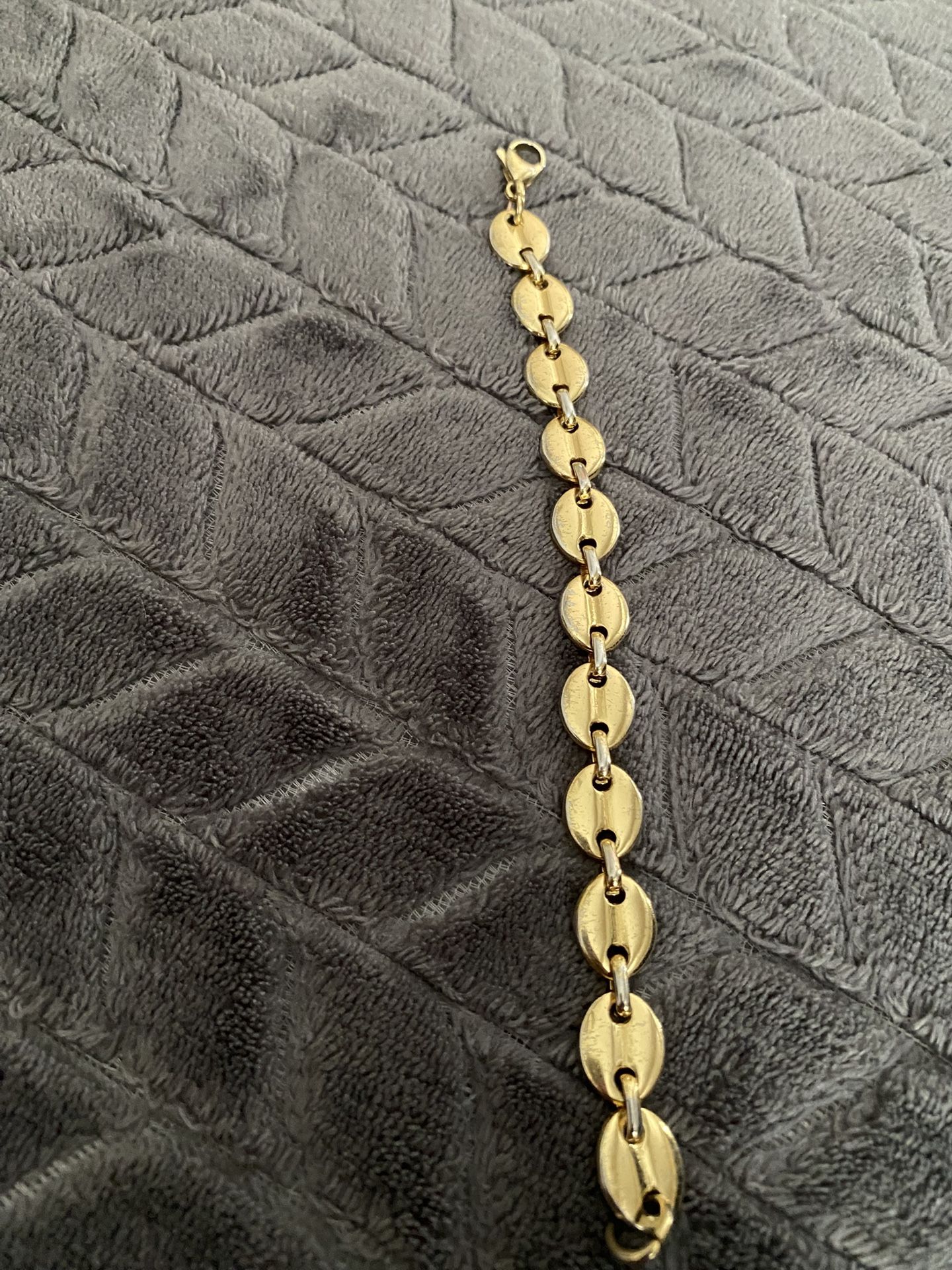 2 Tone Link Bracelet