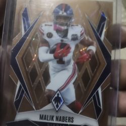 Malik Nabers Bronze Lazer /15 & 25 Mosaic Genesis Jakson Hawes RC