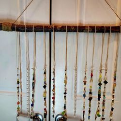Hand Beaded Wind Chine Wall Decor