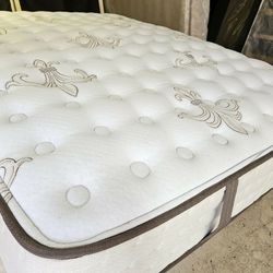 Mattress And Box Spring Queen Size 