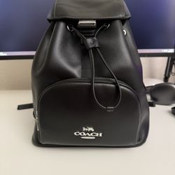 Coach Pace LARGE Backpack Black/Silver