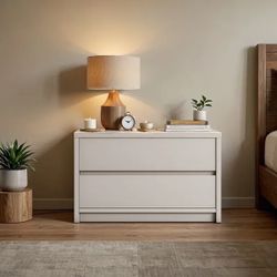 2-Drawer Nightstand - SEE DIMENSIONS