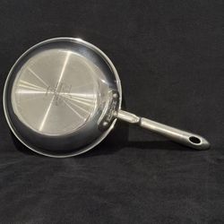 All-Clad Stainless Steel Frying Pan (8 inch) D5 Polished Pro Nonstick 5-ply Bonded Cookware, Fry Pan