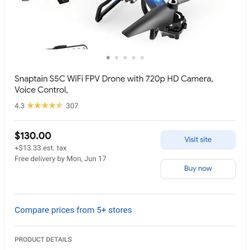 Snaptain Camera Drone R/C Quadcopter 