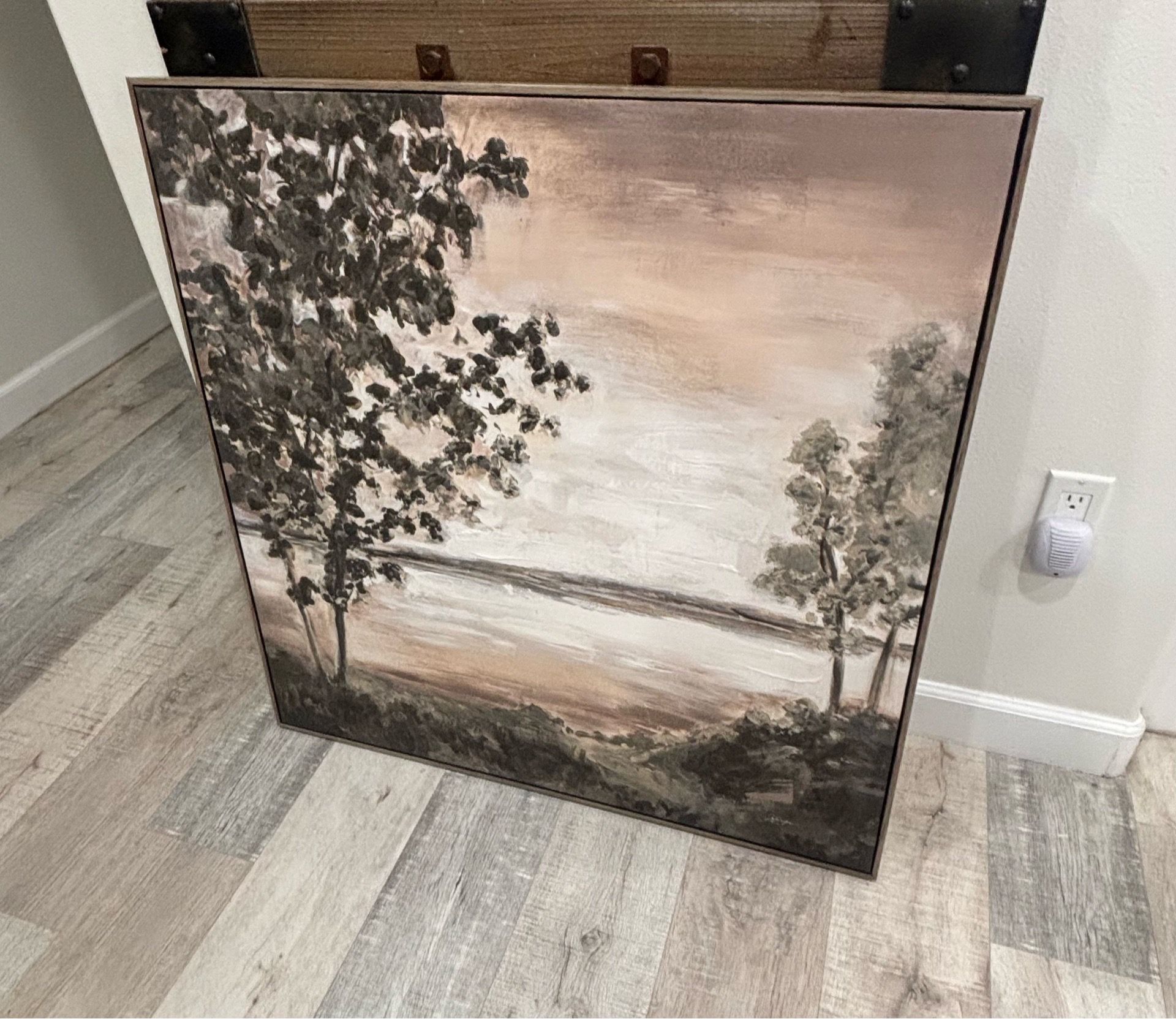 Large Framed Canvas Art