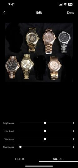Selling my collection of Michael kors watches authentic