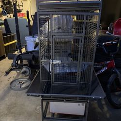 Bird Cage, Backpack & Accessories 