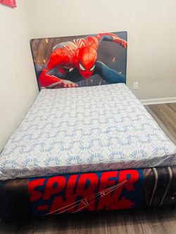 Spider man full size bed mattress free