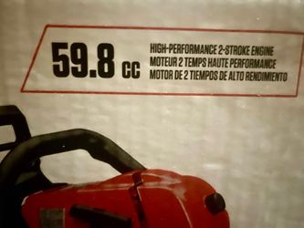 Echo chainsaw for 59.8 cc