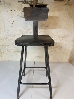 Metal Industrial Stool 
