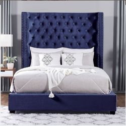 QUEEN BED FRAME MATTRES SOLD SEPARATELY NEW IN BOX FINNANCY AVAILABLE ☎️ 1714586,2564
