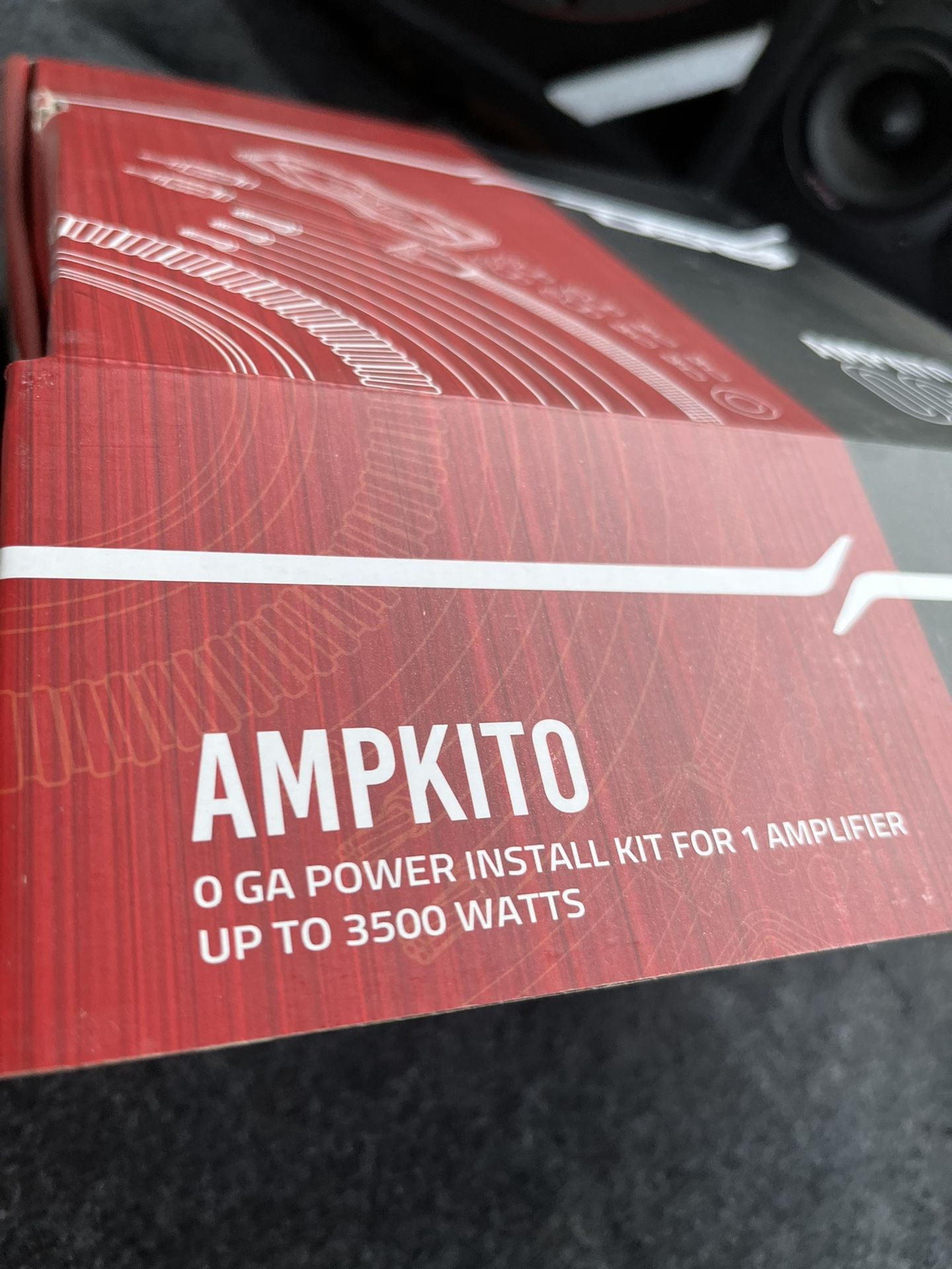 Ds18 0 Guage Amp Kit. Brand New