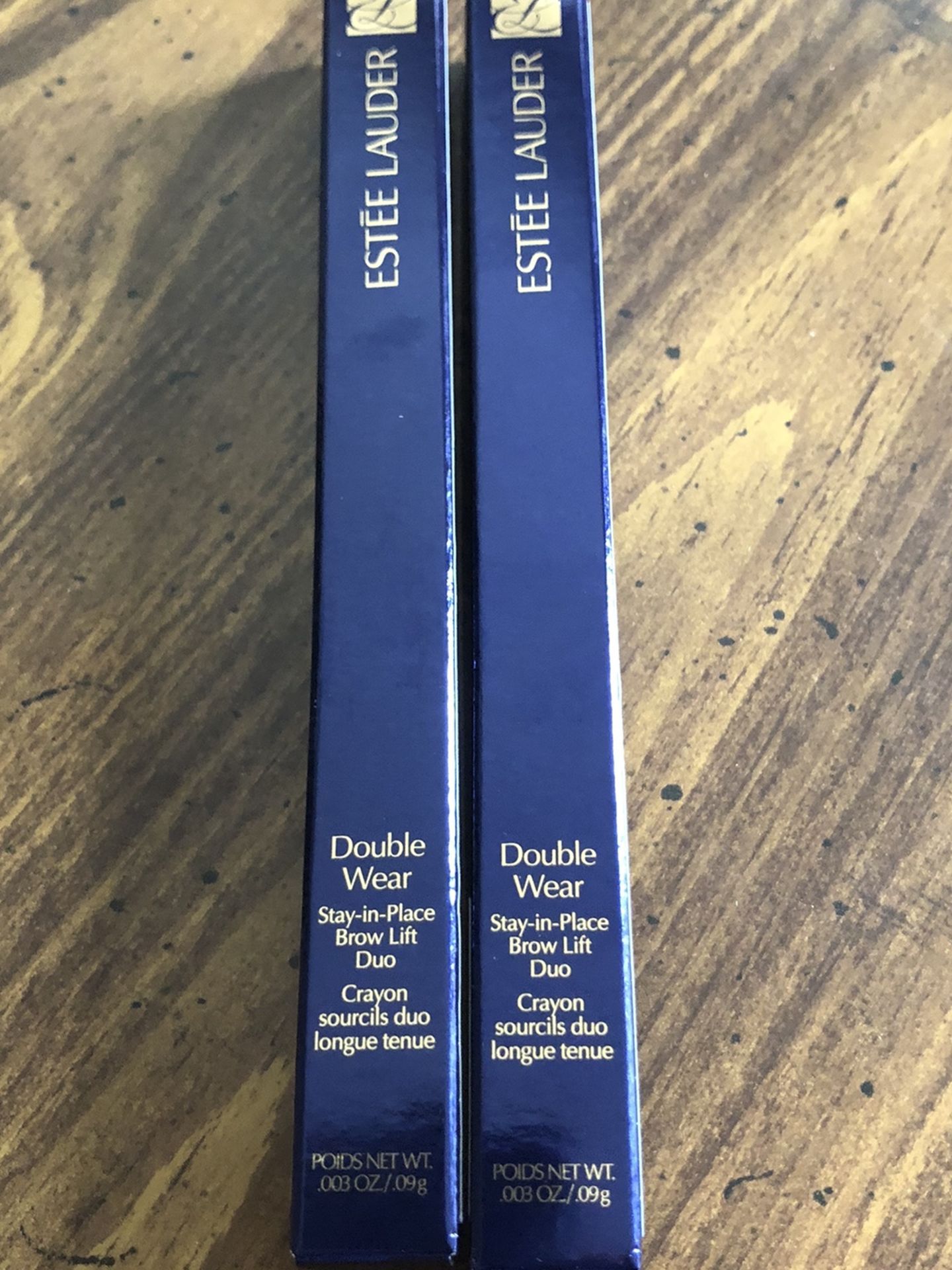 Lot of 2!!! Estee Lauder Double Wear Brow Lift Duo 01 Highlight/Black Brown!!!