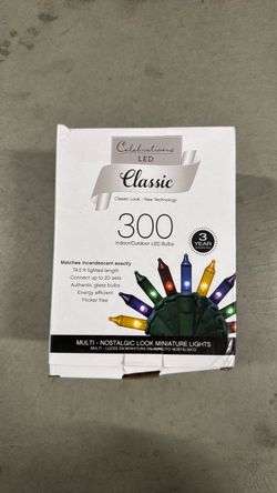 Celebrations LED Classic 300 Multicolor String Lights