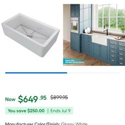 Kraus Farmhouse Kitchen Sink 