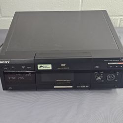 Sony CD/DVD Player DVP-CX875P 300+1 Disc Changer Progressive Scan 1280×720