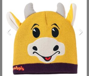Jay & Silent Bob Mooby Pom Knit Hat Embroidered with Stuff Horns UNISEX OSFM