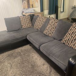  Bluish Gray Sectional From Ashley’s 