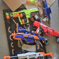 Nerf Guns Lot