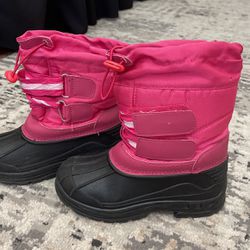 Pink Snow Boots Size 12 