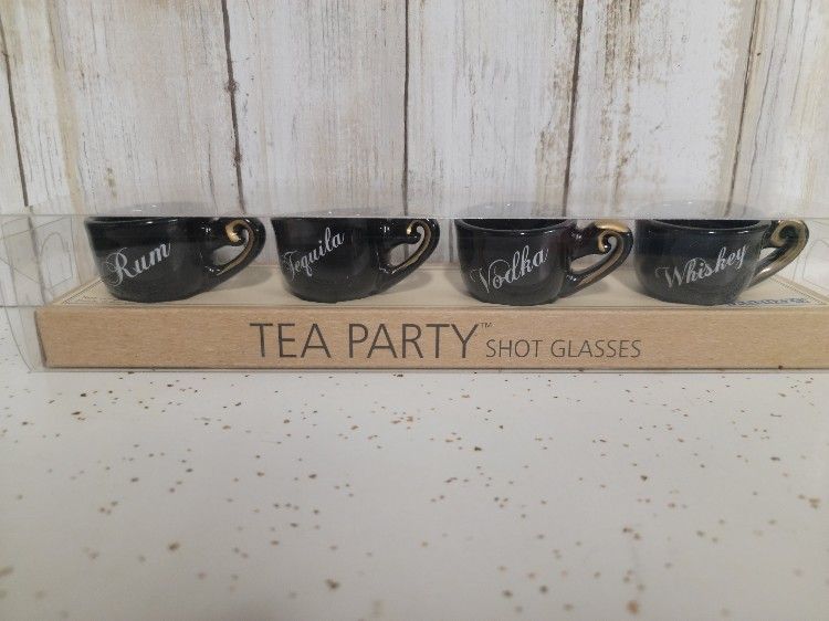 Teacup Shot Glass Set