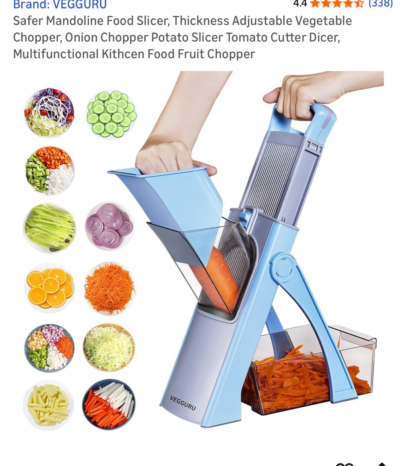 Mandoline Food Slicer