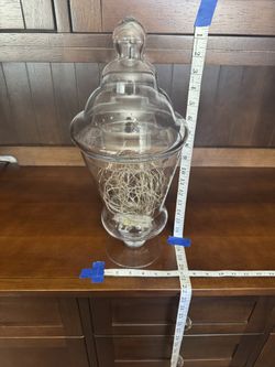 Glass Base With Lid