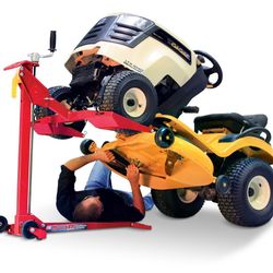 RIDING LAWNMOWER AND TRACTOR LIFT JACK 