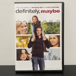 Definitely Maybe DVD Movie Ryan Reynolds Romance Comedy Isla Fisher 2008