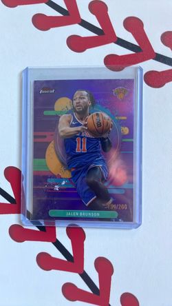 Topps 2025-26 Finest Jalen Brunson #140 Serial Numbered /200