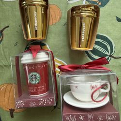 Starbucks Ornaments 